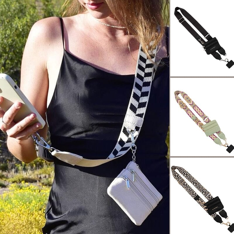 ❣️HOT SALE – 50 % RABATT📱Crossbody-Handytasche mit Reißverschlussfach