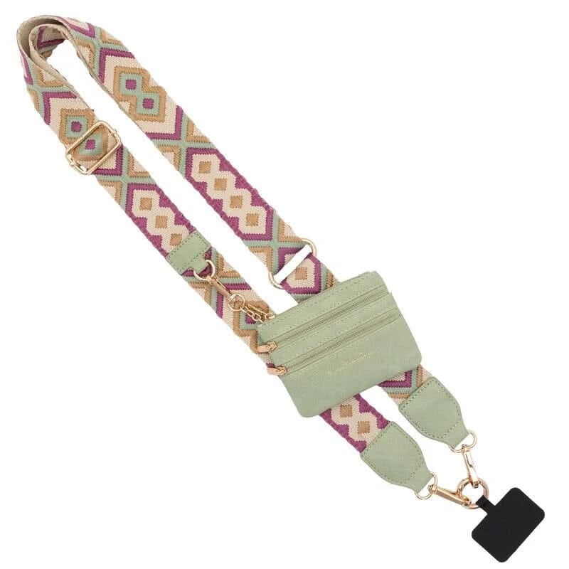 ❣️HOT SALE – 50 % RABATT📱Crossbody-Handytasche mit Reißverschlussfach