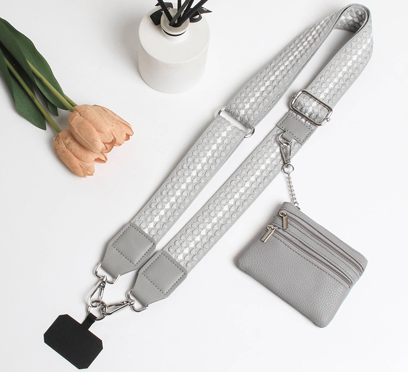 ❣️HOT SALE – 50 % RABATT📱Crossbody-Handytasche mit Reißverschlussfach