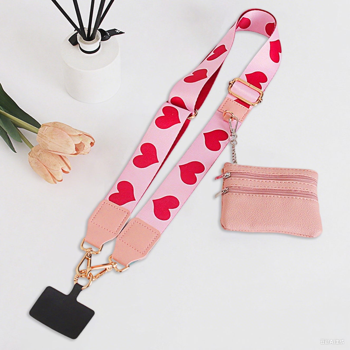 ❣️HOT SALE – 50 % RABATT📱Crossbody-Handytasche mit Reißverschlussfach