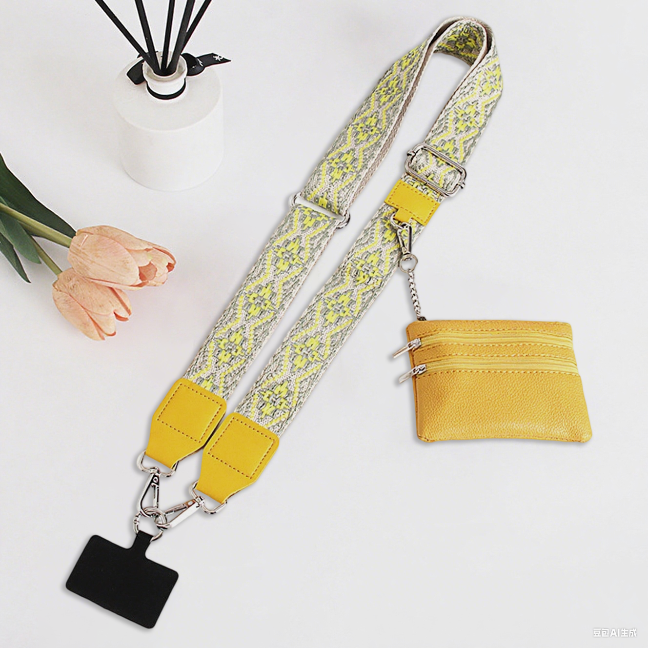 ❣️HOT SALE – 50 % RABATT📱Crossbody-Handytasche mit Reißverschlussfach