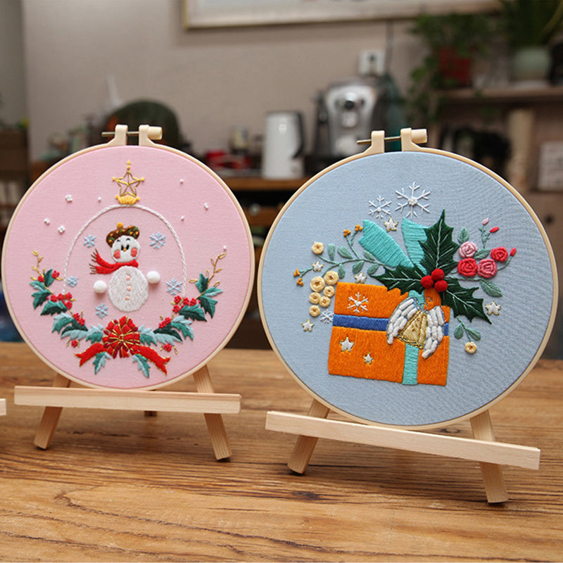 Weihnachts-Stickerei DIY-Set