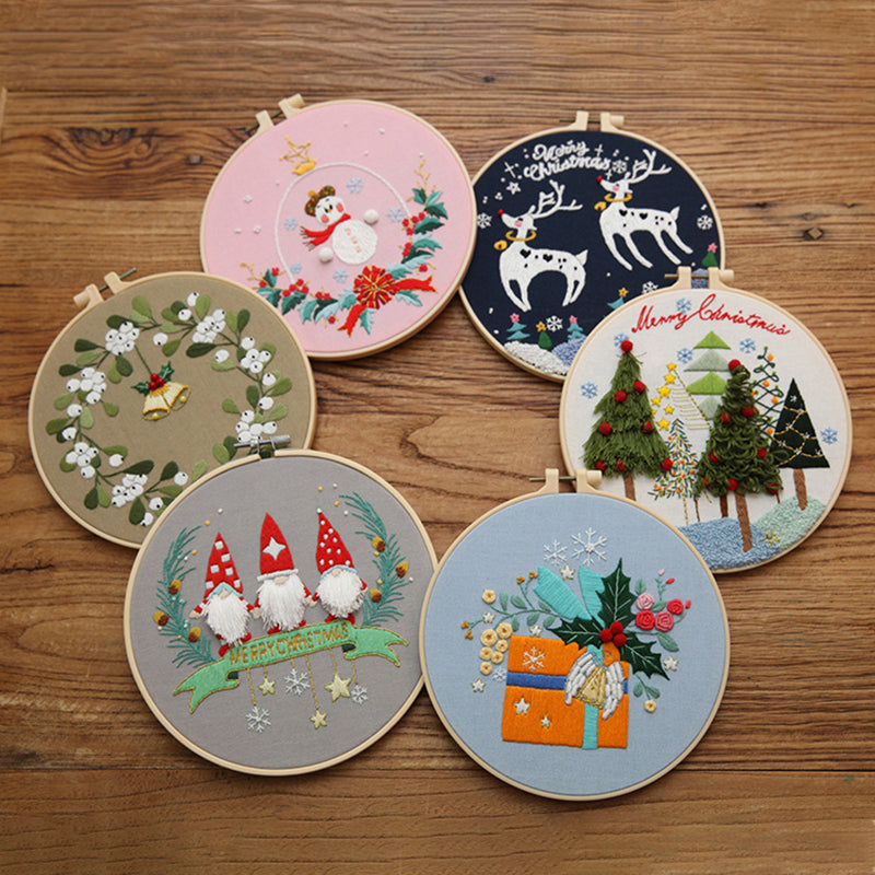 Weihnachts-Stickerei DIY-Set