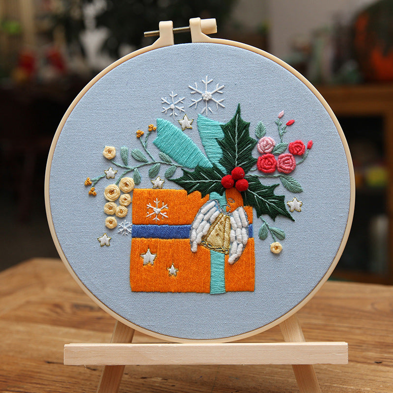 Weihnachts-Stickerei DIY-Set