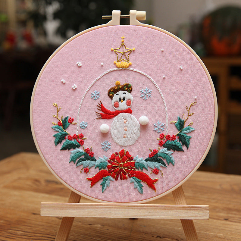 Weihnachts-Stickerei DIY-Set