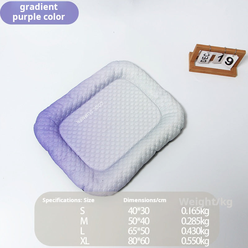 ❄️ Kühle 3D-Kühlmatte für Hunde & Katzen – atmungsaktiv, kühlende Noppen & waschbar, ideal für heiße Tage & zu Hause 🐾