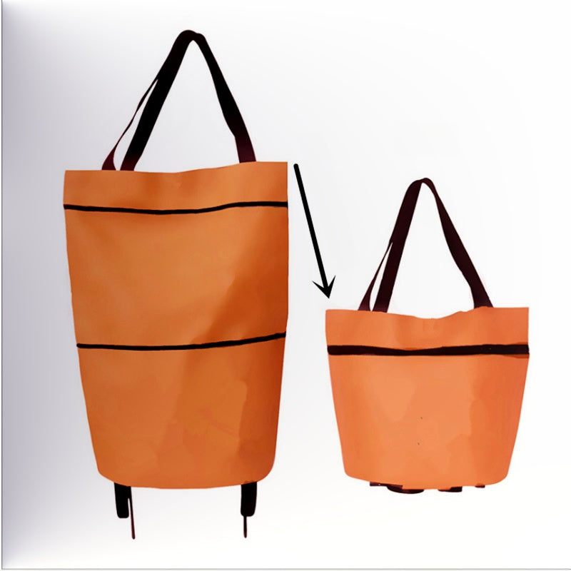 🔥🛍️2-in-1 faltbarer Einkaufswagen