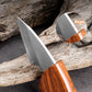 Mini Pocket Holzmesser Küchenmesser Obstmesser Outdoor-Zerlegemesser Tragbarer Alltagsbegleiter (Holzfisch-Design)