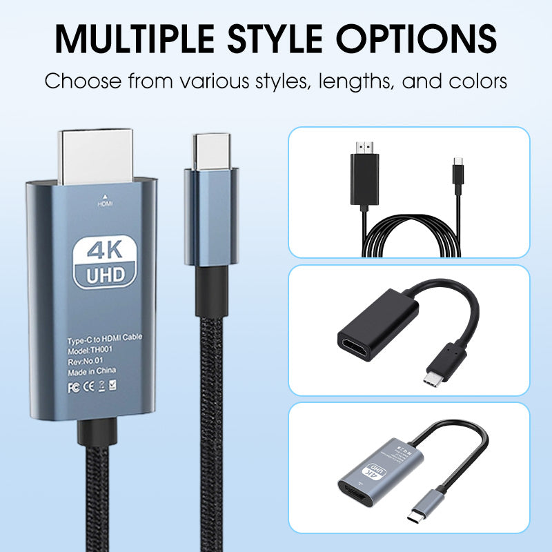 4K HD Type-C auf HDMI Display-Adapter