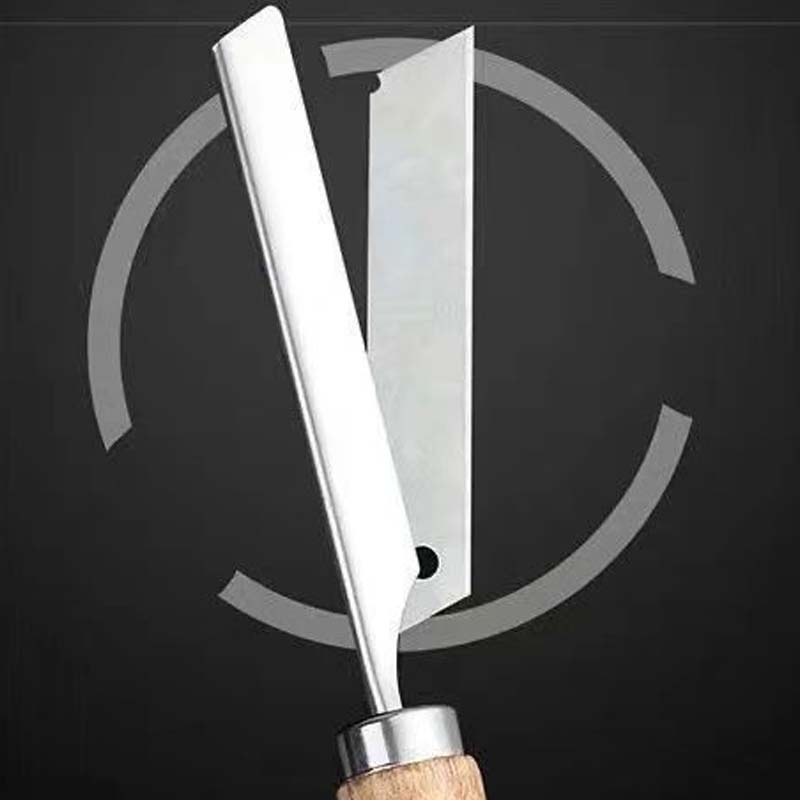 Metzger Schweineborsten-Schabmesser