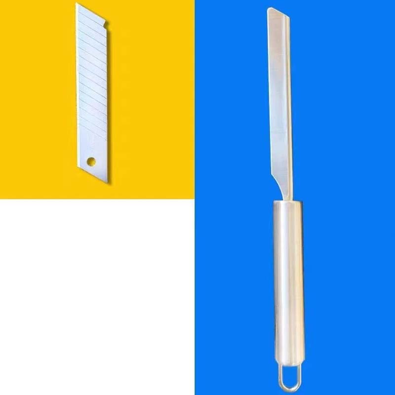 Metzger Schweineborsten-Schabmesser