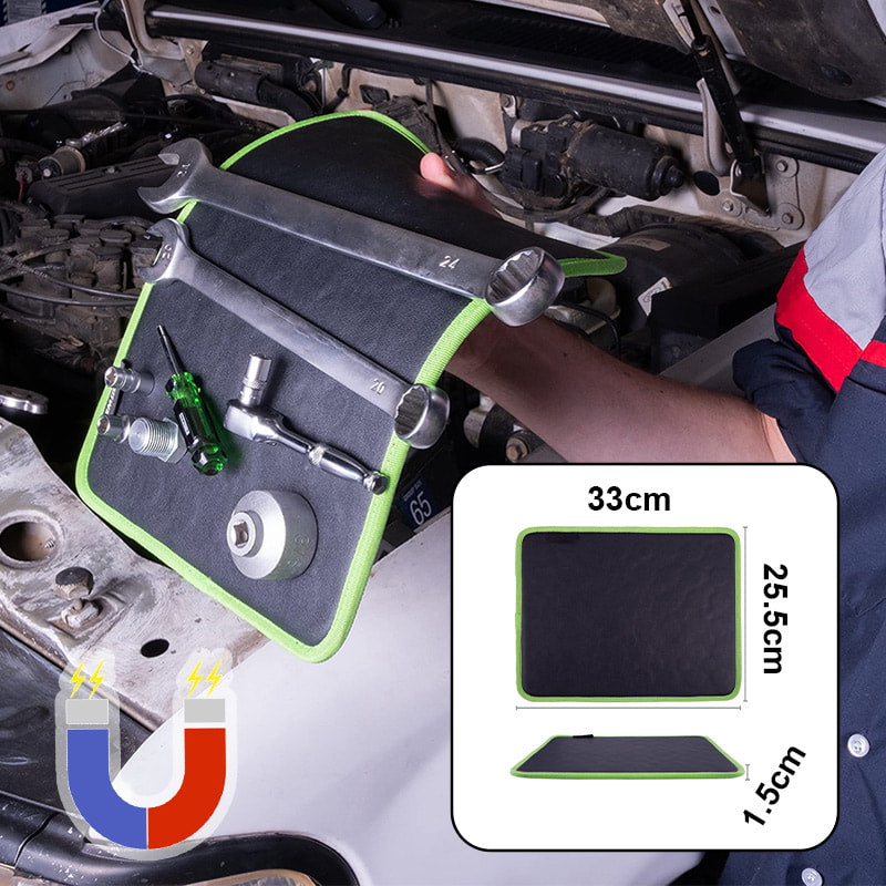 📢Mid-Season Sale: −50% nur für kurze Zeit⏰🧲 Magnetische Werkzeugablage – flexible Matte in Schwarz/Grün, hält Schrauben & Kleinteile sicher fest für Werkstatt & Garage 🛠️