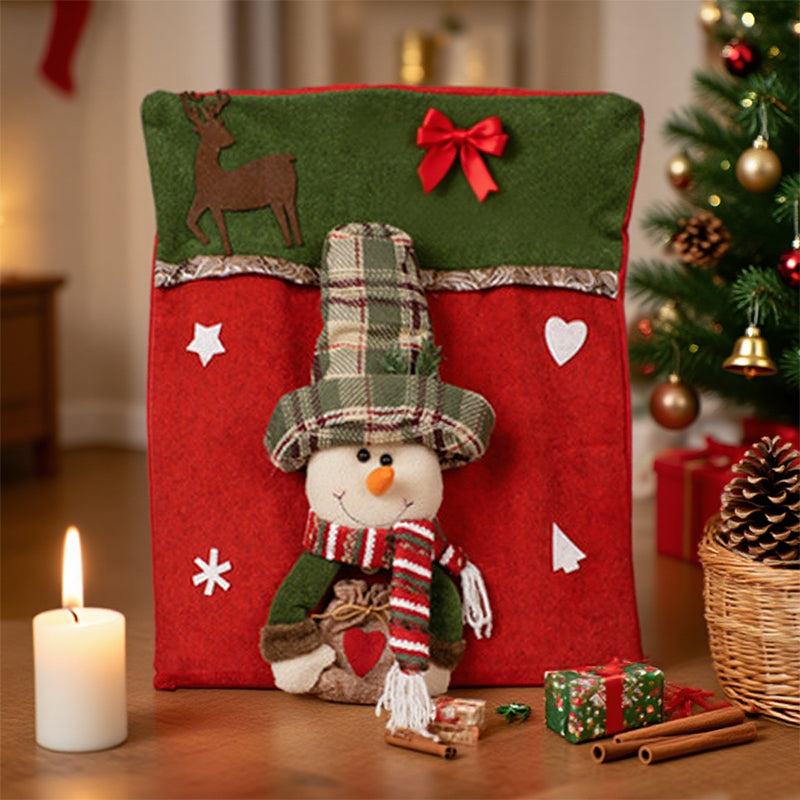 Niedliche Weihnachtsstuhlbezüge