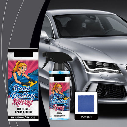 Effektives Polnisches Spray für Auto mit Handtuch (50% RABATT)