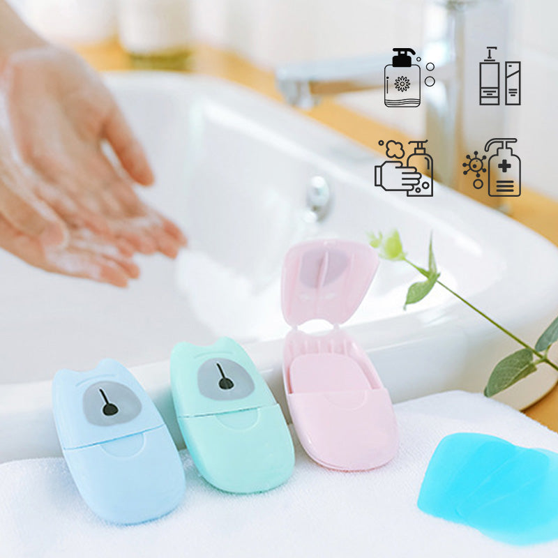 Disposable Portable Travel Paper Soap Sheets