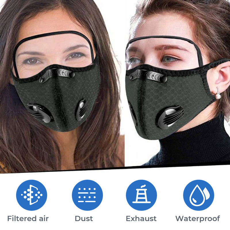 🚴‍♂️ 50% RABATT! 🌬️Winddichte und UV-beständige Fahrradmaske und -brille ☀️🕶️