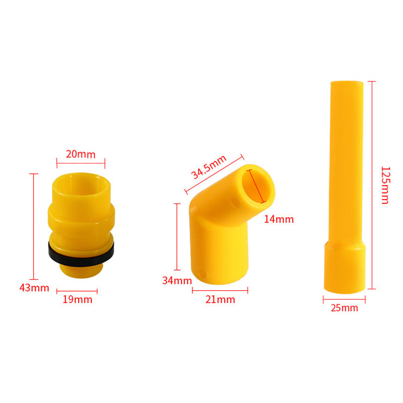 15-teiliges Auslauf-sicheres Kühlmittel-Trichter-Set für Fahrzeuge