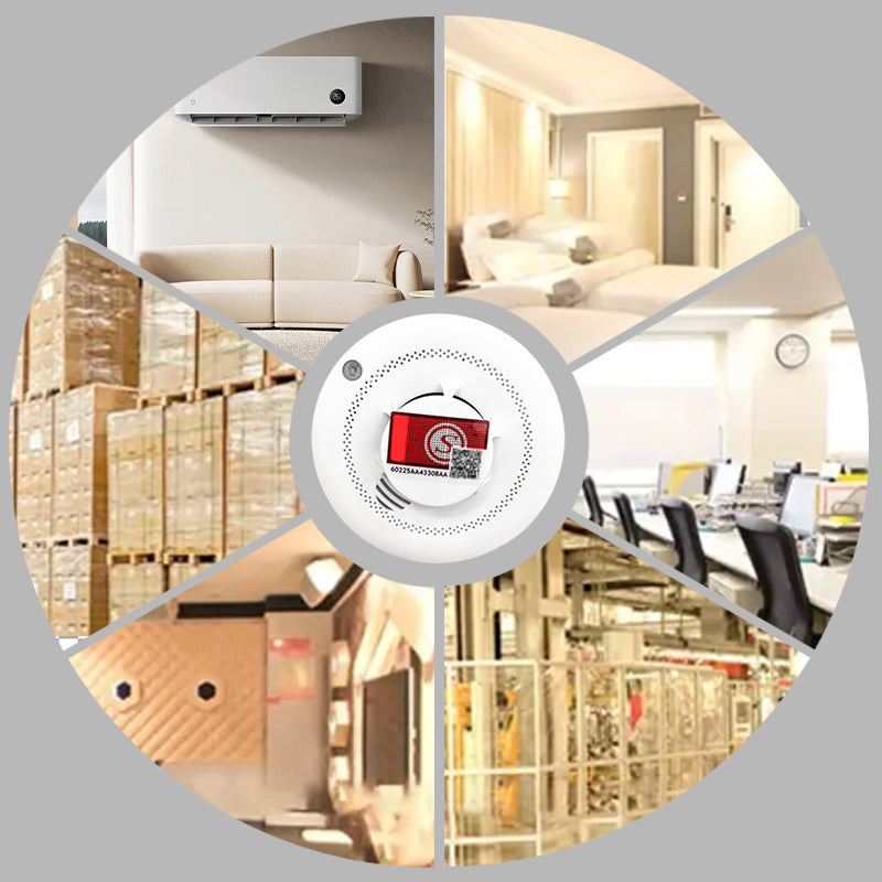 Präzisionsempfindlicher, langlebiger Rauchmelder für Brandalarm