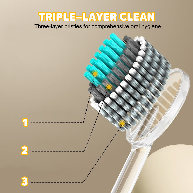 Ultrasanfte Zahnbürste für Erwachsene - Schonende Reinigung bei empfindlichen Zähnen