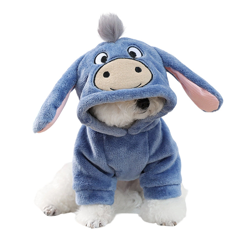 50% RABATT! 🐶 Cartoon-Pet-Kleidung – weiches, warmes 2-Bein-Outfit für den Alltag