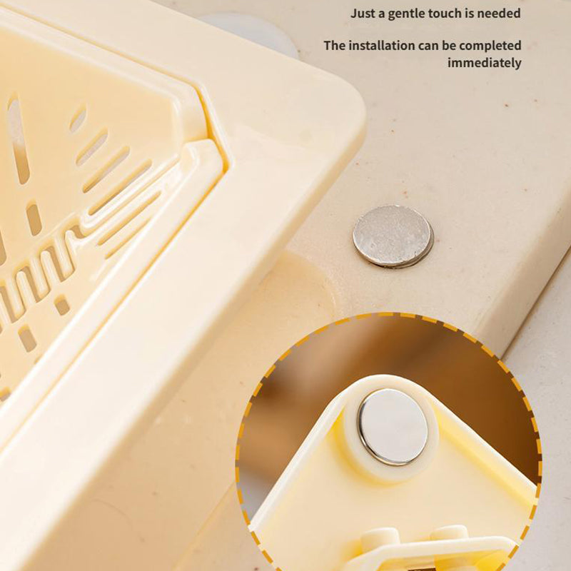 🔥Solange der Vorrat reicht 40 % Rabatt!🎉Magnetic Suction Space-Saving Corner Sink Strainer