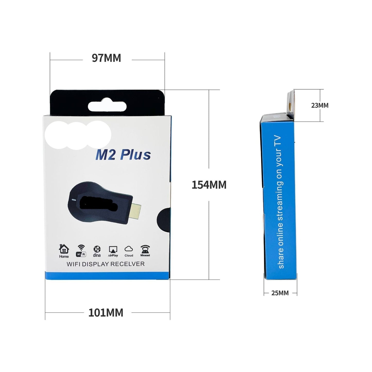 🔥Black-Friday-Mega-Angebot – 50 % Rabatt!🔥 HDMI Wireless Screen Sharing WiFi Display-Adapter