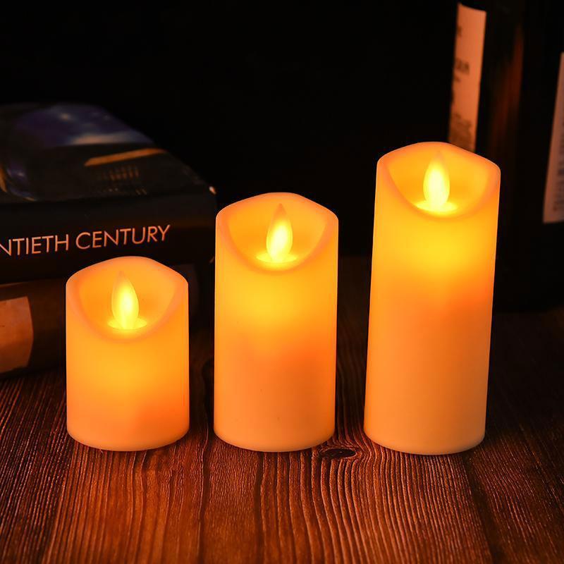 LED-schwenkbare elektronische Kerzenlampe