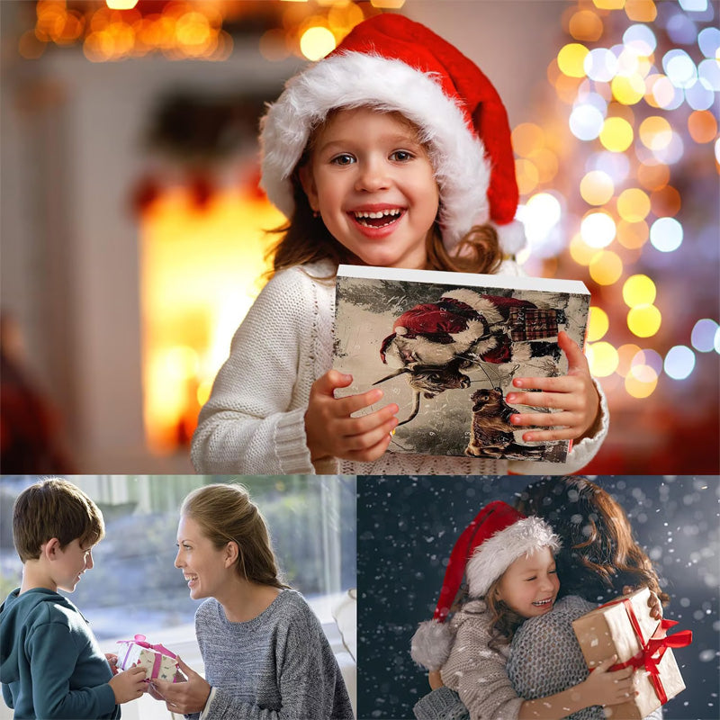 🎄Christmas Sale 50% OFF🎉Advent Calendar with Highland Cow Design