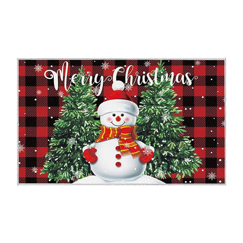 🎄✨Weihnachts-Küchenmatte für gemütliche Festtage - Rutschfest, leicht zu reinigen mit weihnachtlichen Dekormotiven