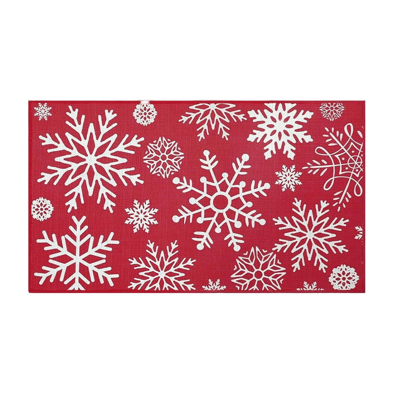 🎄✨Weihnachts-Küchenmatte für gemütliche Festtage - Rutschfest, leicht zu reinigen mit weihnachtlichen Dekormotiven