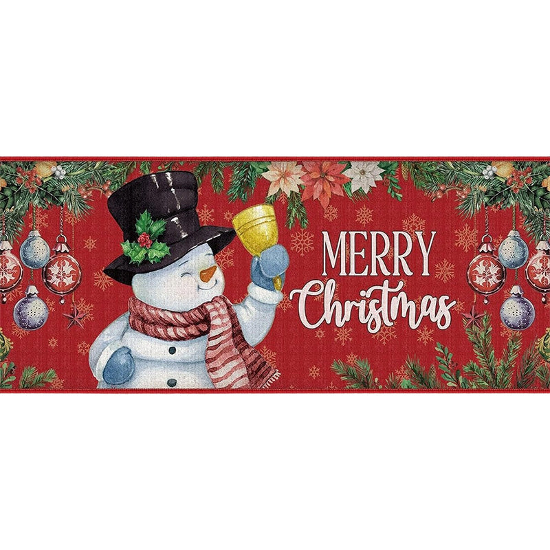 🎄✨Weihnachts-Küchenmatte für gemütliche Festtage - Rutschfest, leicht zu reinigen mit weihnachtlichen Dekormotiven