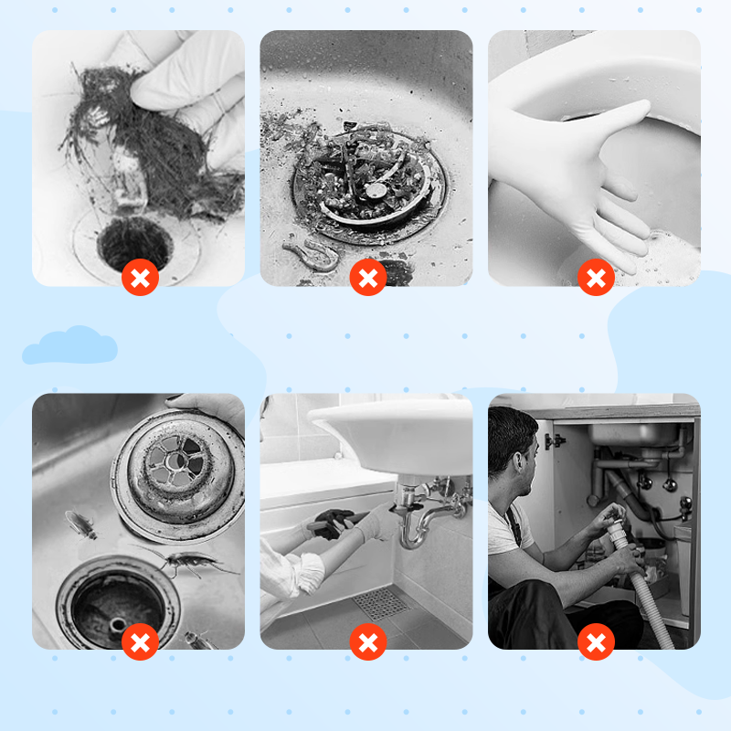 Leistungsstarker Abfluss-Deodorant & Rohrreiniger