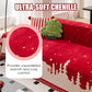 Christmas Chenille Sofa Slipcover - Weihnachten Chenille Sofa Schonbezug