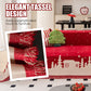 Christmas Chenille Sofa Slipcover - Weihnachten Chenille Sofa Schonbezug
