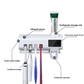 🎁50% RABATT 💥Intelligenter Zahnbuersten-Halter mit UV-Sterilisation
