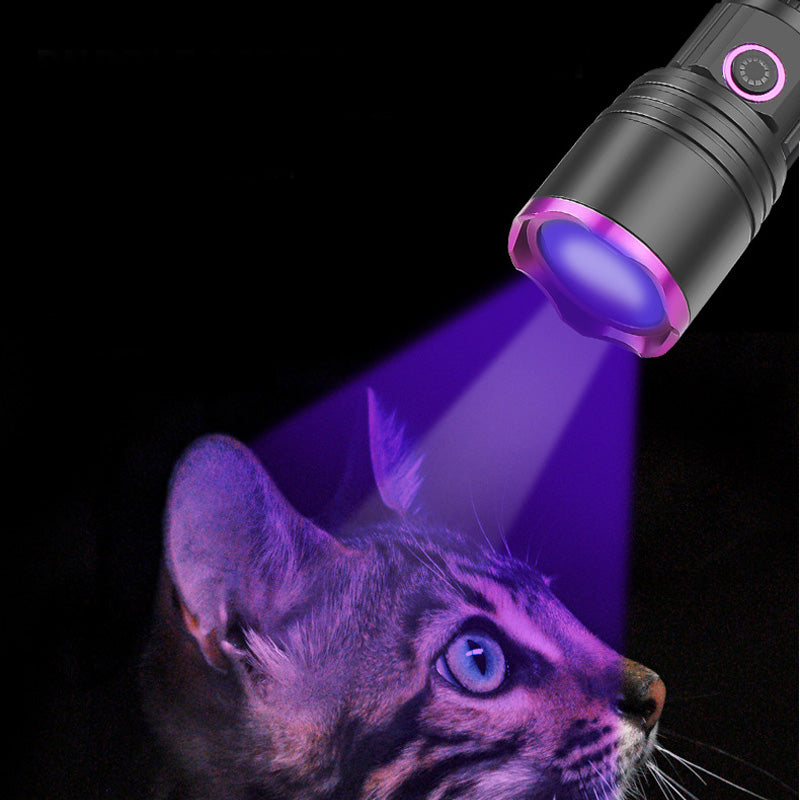 ✨40 % RABATT✨Wiederaufladbare Multifunktions-UV-Taschenlampe