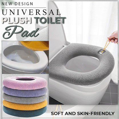 Universeller WC-Sitzbezug – weich, dick gepolstert & waschbar für den ganzjährigen Gebrauch 🚽✨
