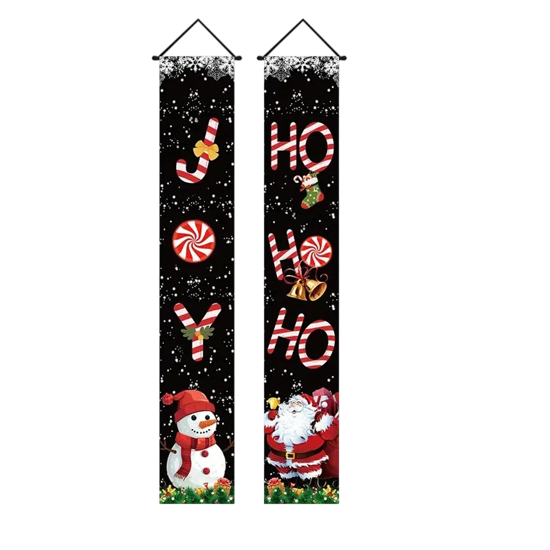 Weihnachts-Türbanner 🎄 | Festliche Weihnachtsdekoration für Zuhause und Partys