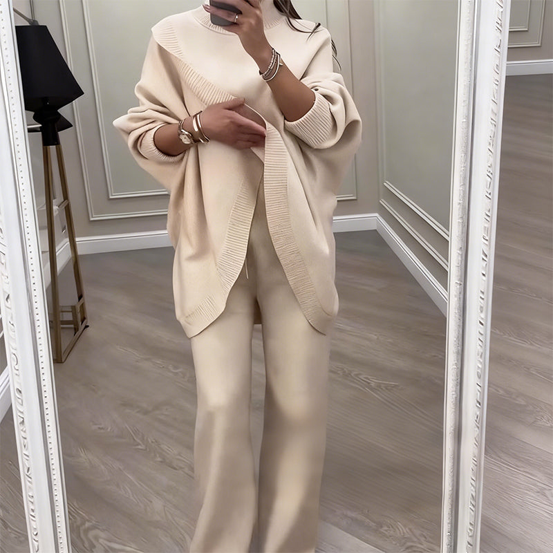 🔥Black-Friday-Mega-Angebot – 50 % Rabatt!🔥Damen Oversize-Pullover & Hose Set