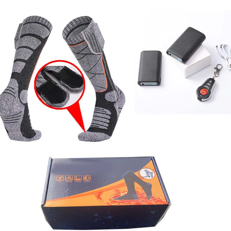 Waschbare Heizsocken mit 4000mAh Akku für Frauen & Männer