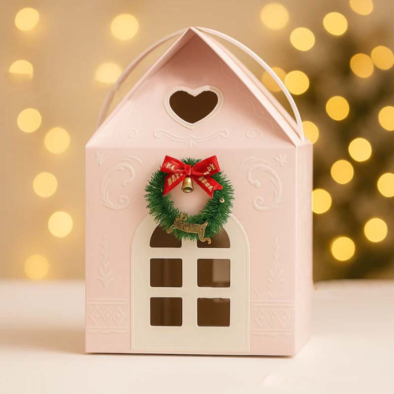 🎁1 + 1 GRATIS🎅Weihnachtliches Wunderland-Häuschen Geschenkbox