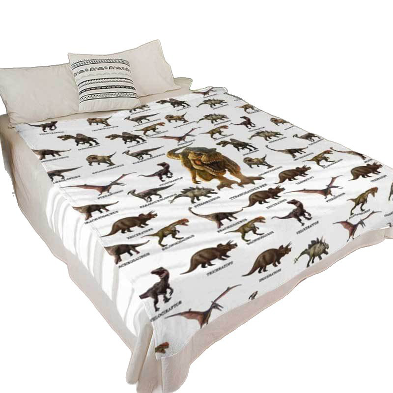 🔥Black-Friday-Mega-Angebot – 50 % Rabatt!🔥Weiche Decke mit Dinosaurier-Print
