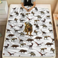 🔥Black-Friday-Mega-Angebot – 50 % Rabatt!🔥Weiche Decke mit Dinosaurier-Print