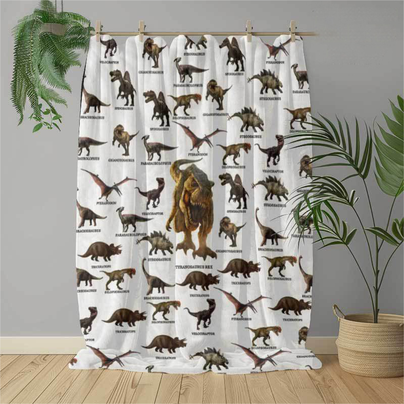 🔥Black-Friday-Mega-Angebot – 50 % Rabatt!🔥Weiche Decke mit Dinosaurier-Print