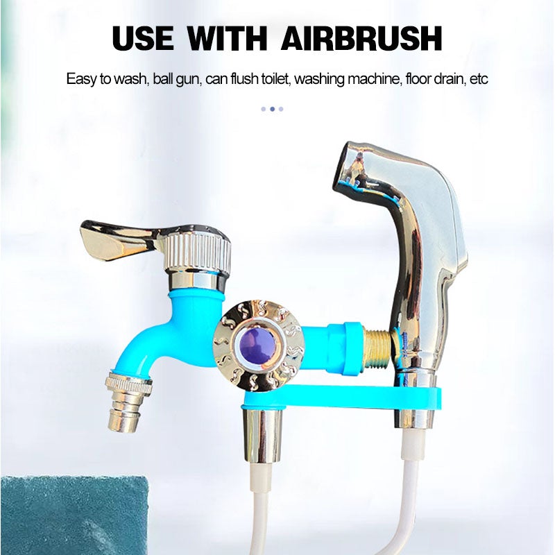🔥Black-Friday-Mega-Angebot – 50 % Rabatt!💧 Außenwasserhahn mit Frostschutz und Doppelventil