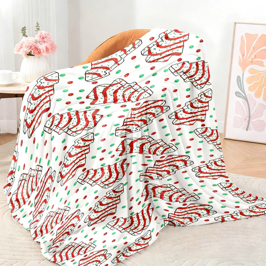 🔥Black-Friday-Mega-Angebot – 50 % Rabatt!🔥Weiche kuschelige Weihnachtsdecke