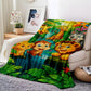 ✨🎅Weihnachtsangebote – Nur für kurze Zeit!⏰Kuschelige Flanell­decke mit Cartoon-Dschungelmotiv
