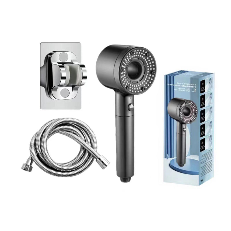 🚿 50% RABATT! 🎉 Hochdruck-Duschkopf – 5 Strahlarten, Wassersparend & Anti-Kalk 💦📦