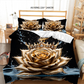 💖Black-Friday-Mega-Angebot – 50 % Rabatt!💖Luxuriöses Gold-Blumen-Bettwäsche-Set