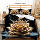 💖Black-Friday-Mega-Angebot – 50 % Rabatt!💖Luxuriöses Gold-Blumen-Bettwäsche-Set